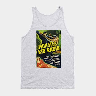 Frankenstein Monster Kid Radio Meets the Wolf Man Tank Top